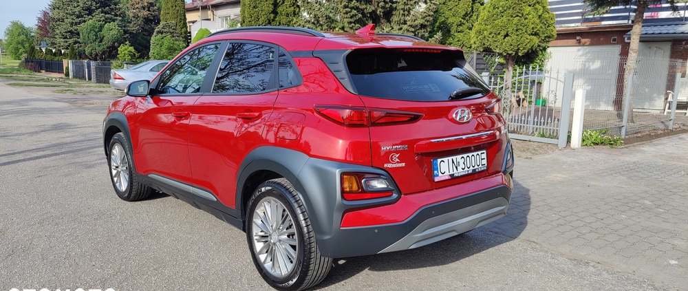 Hyundai Kona cena 78000 przebieg: 34000, rok produkcji 2020 z Inowrocław małe 326